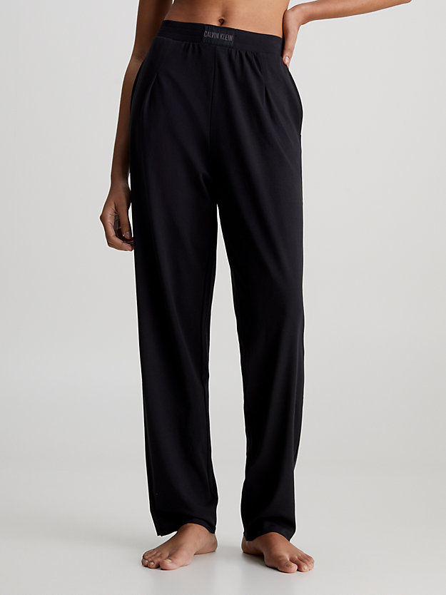 pantalón de pijama - intense power black de mujeres calvin klein