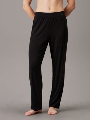 black pyjama-hose - minimalist für damen - calvin klein