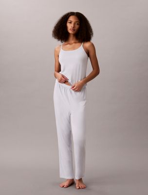 grey pyjama pants - ultra soft modal for women calvin klein