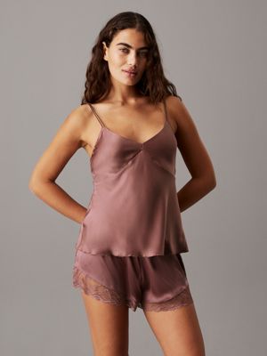 pink cami pyjama top - ck instinct for women calvin klein