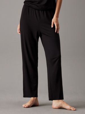 black pyjama pants - ck attraction for women calvin klein