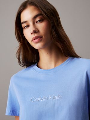 glacier lounge t-shirt - 100% cotton for women calvin klein