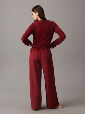 syrah (tee) / syrah cotton pyjama set for women calvin klein