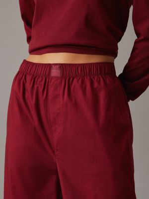set pigiama in cotone syrah (tee) / syrah da donne calvin klein
