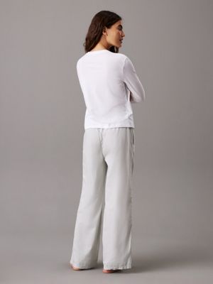 multi pants pyjama set for women calvin klein