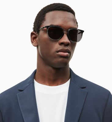 calvin klein square sunglasses