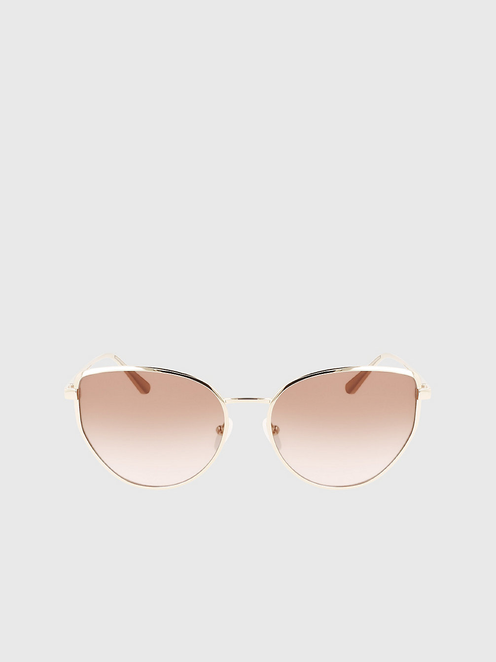 GOLD/BLUSH Rectangle Sunglasses Ck22113s undefined women Calvin Klein