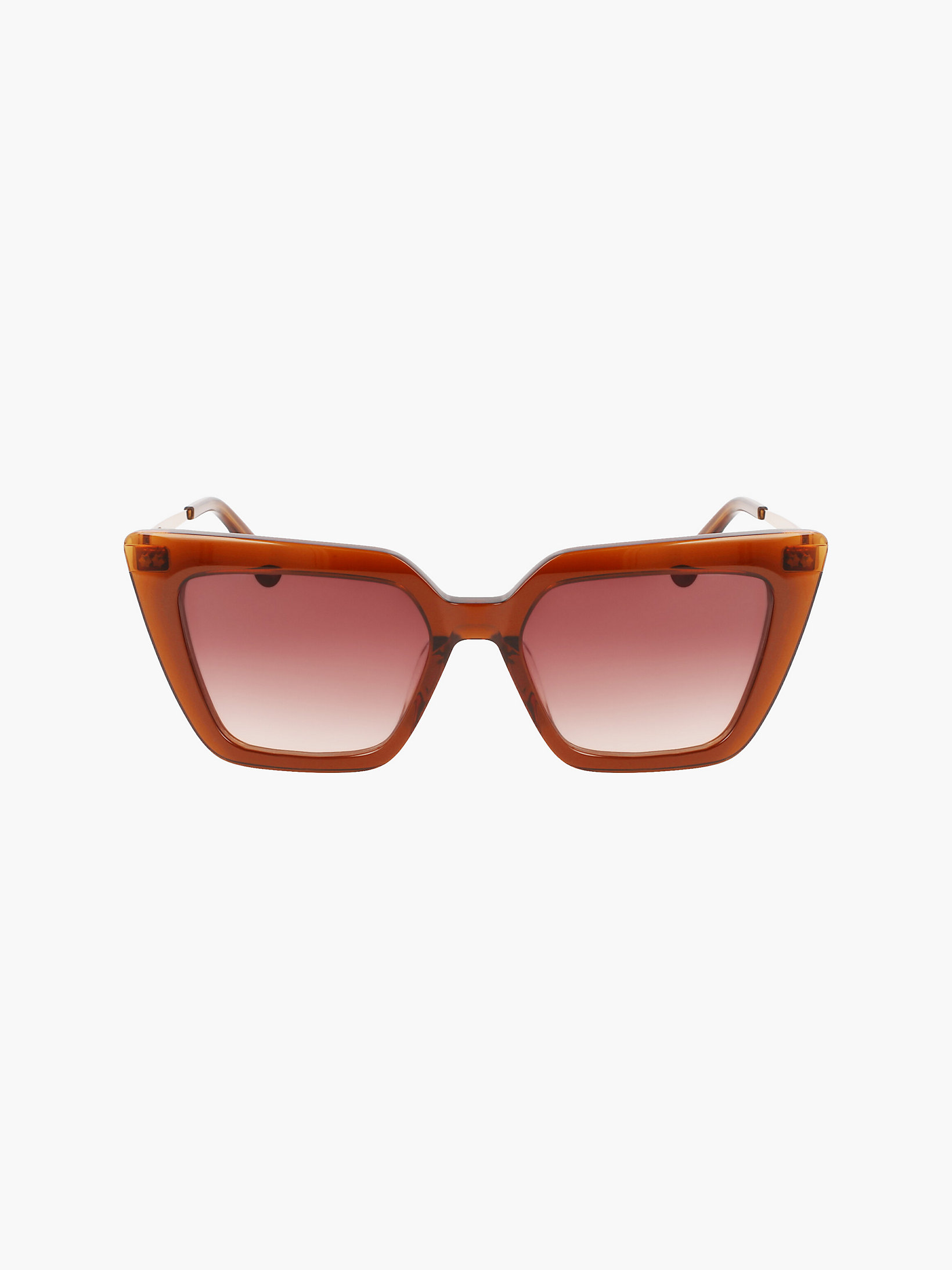 Caramel > Квадратные солнцезащитные очки Ck22516s > undefined Женщины - Calvin Klein