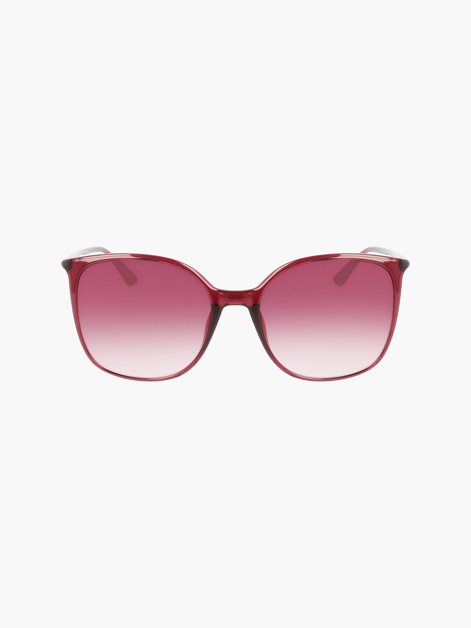 Burgundy Rectangle Sunglasses 0ck22521s undefined women Calvin Klein