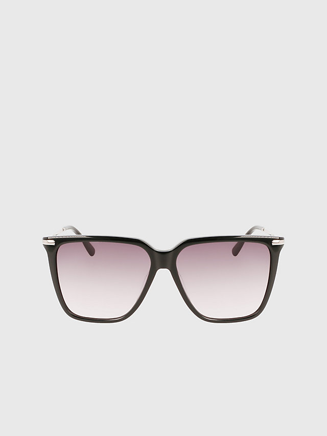 Black > Прямоугольные солнцезащитные очки Ck22531s > undefined Женщины - Calvin Klein