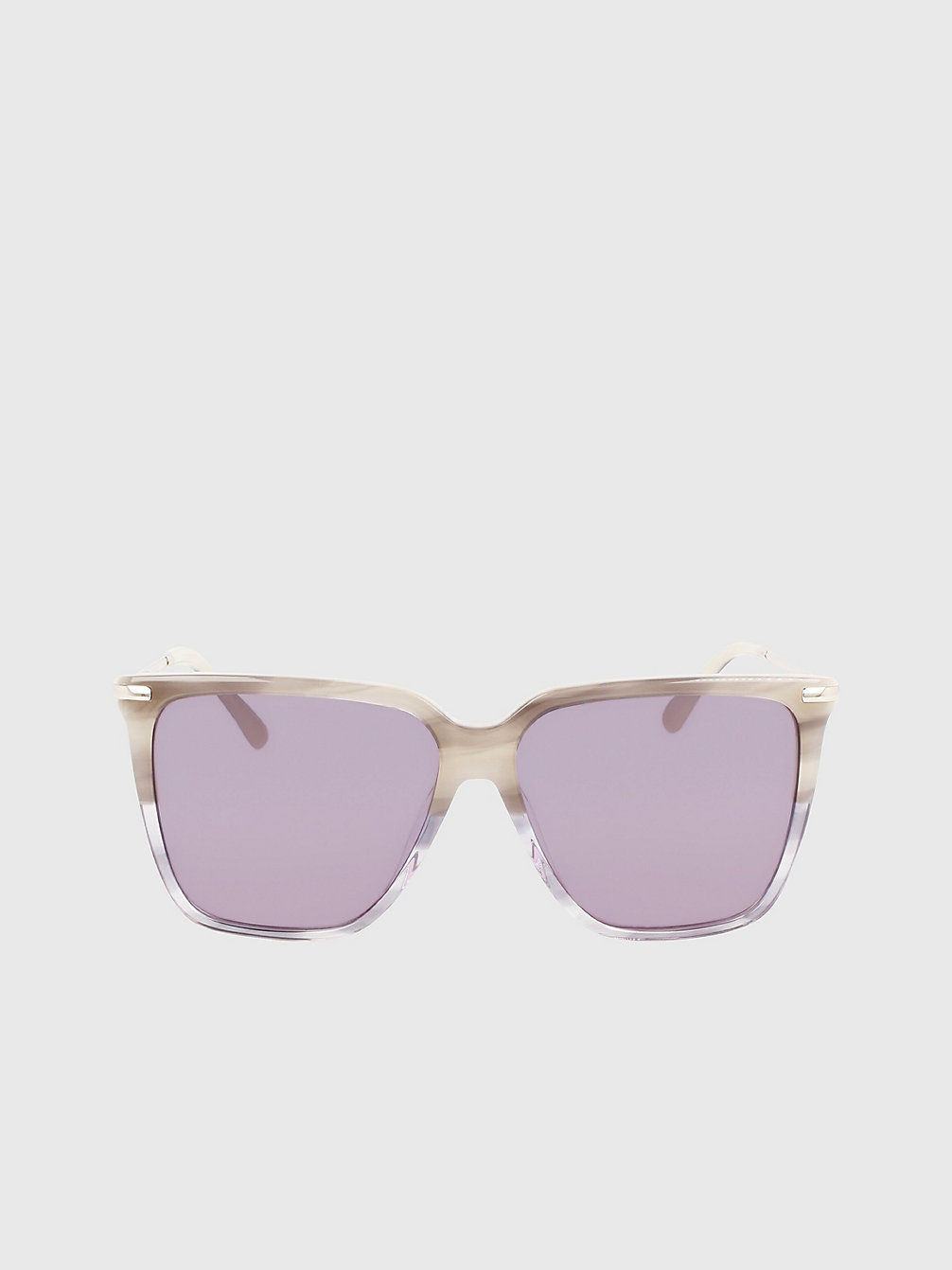 STRIPED GREY > Прямоугольные солнцезащитные очки Ck22531s > undefined Женщины - Calvin Klein