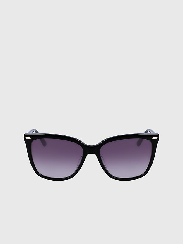 occhiali da sole rettangolari ck22532s black da donna calvin klein
