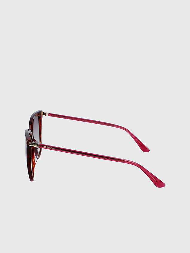 lunettes de soleil rectangulaires ck22532s multi pour femmes calvin klein