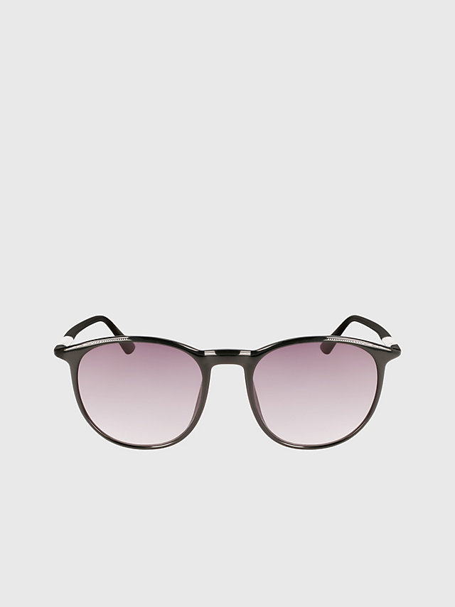 Black Round Sunglasses Ck22537s undefined unisex Calvin Klein