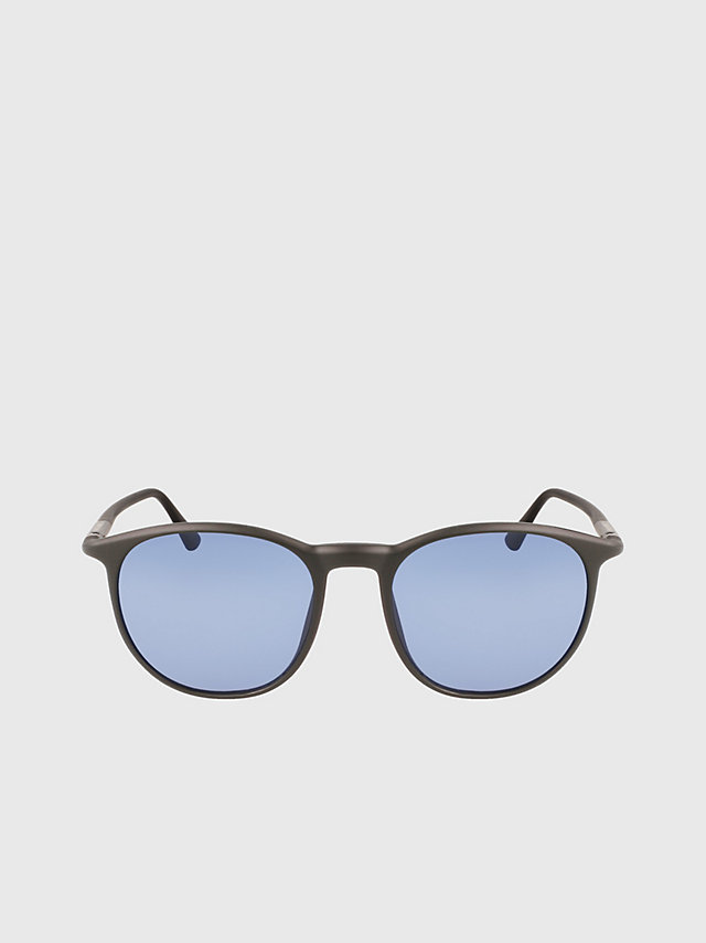 Matte Black > Okrągłe Okulary Przeciwsłoneczne Ck22537s > undefined unisex - Calvin Klein