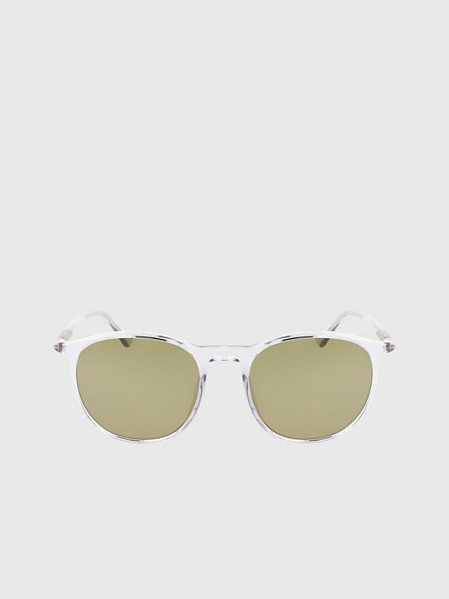 Slate Grey Round Sunglasses Ck22537s undefined unisex Calvin Klein