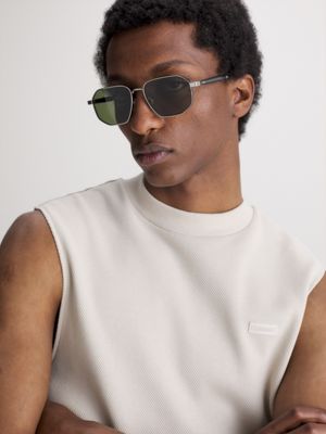 Calvin klein lunettes de soleil homme online