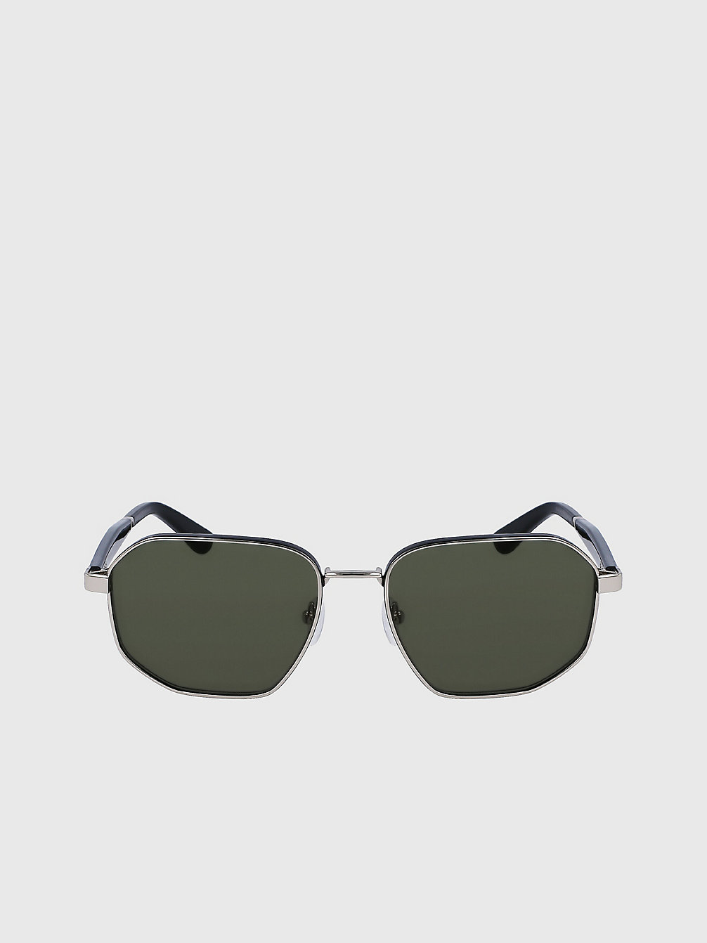 SILVER Rectangle Sunglasses Ck23102s undefined men Calvin Klein