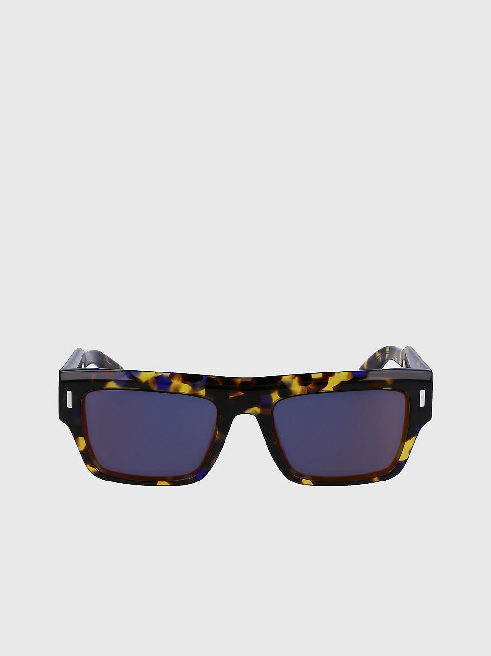 HAVANA BLUE Quadratische Sonnenbrille Ck23504s undefined Unisex Calvin Klein