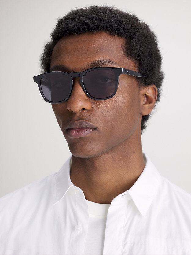 slate grey rectangle sunglasses ck23505s for men calvin klein