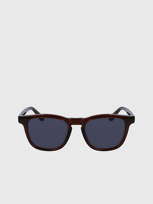 brown rectangle sunglasses ck23505s for men calvin klein