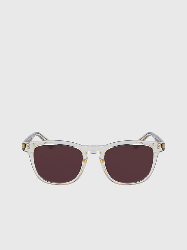nude rectangle sunglasses ck23505s for men calvin klein