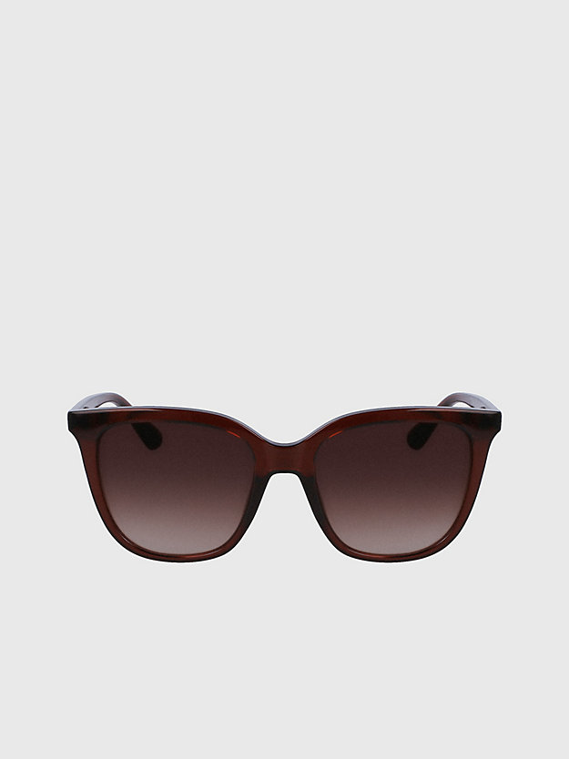BROWN Rectangle Sunglasses CK23506S for women CALVIN KLEIN