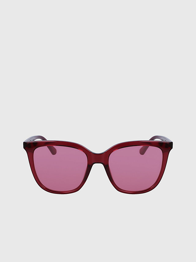 Purple > Rechteckige Sonnenbrille Ck23506s > undefined Damen - Calvin Klein