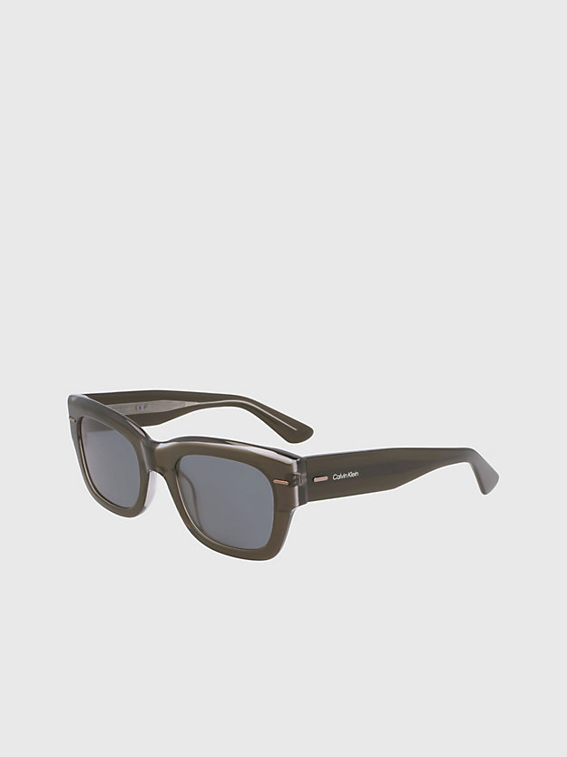 slate grey rectangle sunglasses ck23509s for men calvin klein