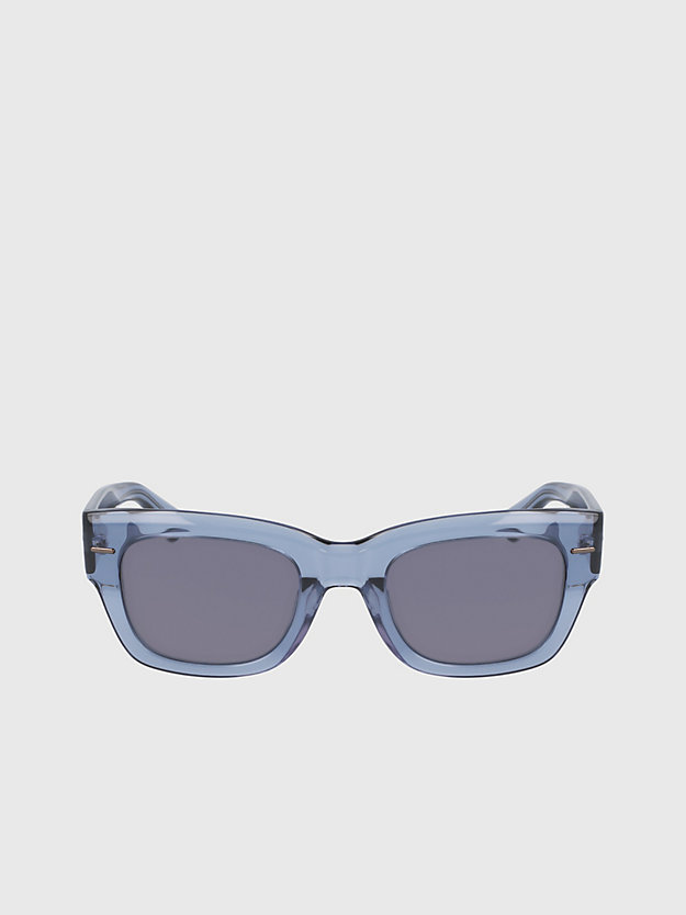blue rectangle sunglasses ck23509s for men calvin klein