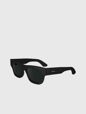 black modified rectangle sunglasses ck24510s for men calvin klein