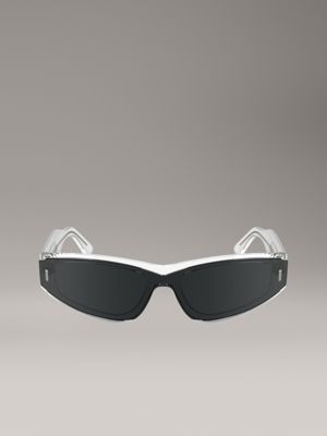 white cat eye sunglasses ck24534s for adults gender inclusive calvin klein