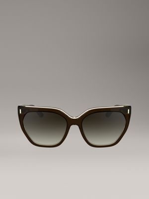 brown butterfly sunglasses ck24535s for women calvin klein