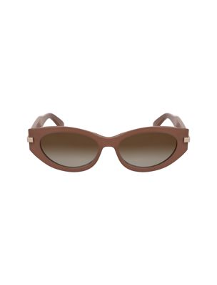 pink cat eye sunglasses ck25502s for women calvin klein