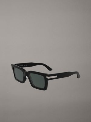 black rectangle sunglasses ck25503s for adults gender inclusive calvin klein