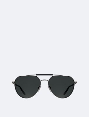 black sonnenbrille aviator ck26100s für adult gender inclusive - calvin klein