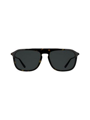 multi modified rectangle sunglasses for men calvin klein