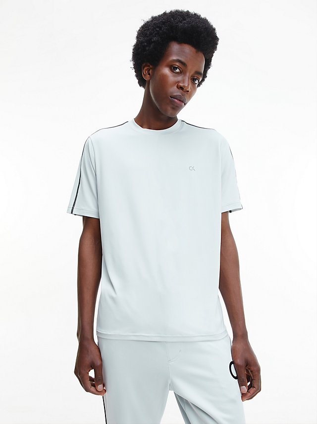 Stone Grey/ Periscope > Спортивная футболка из переработанного полиэстера > undefined женщины - Calvin Klein