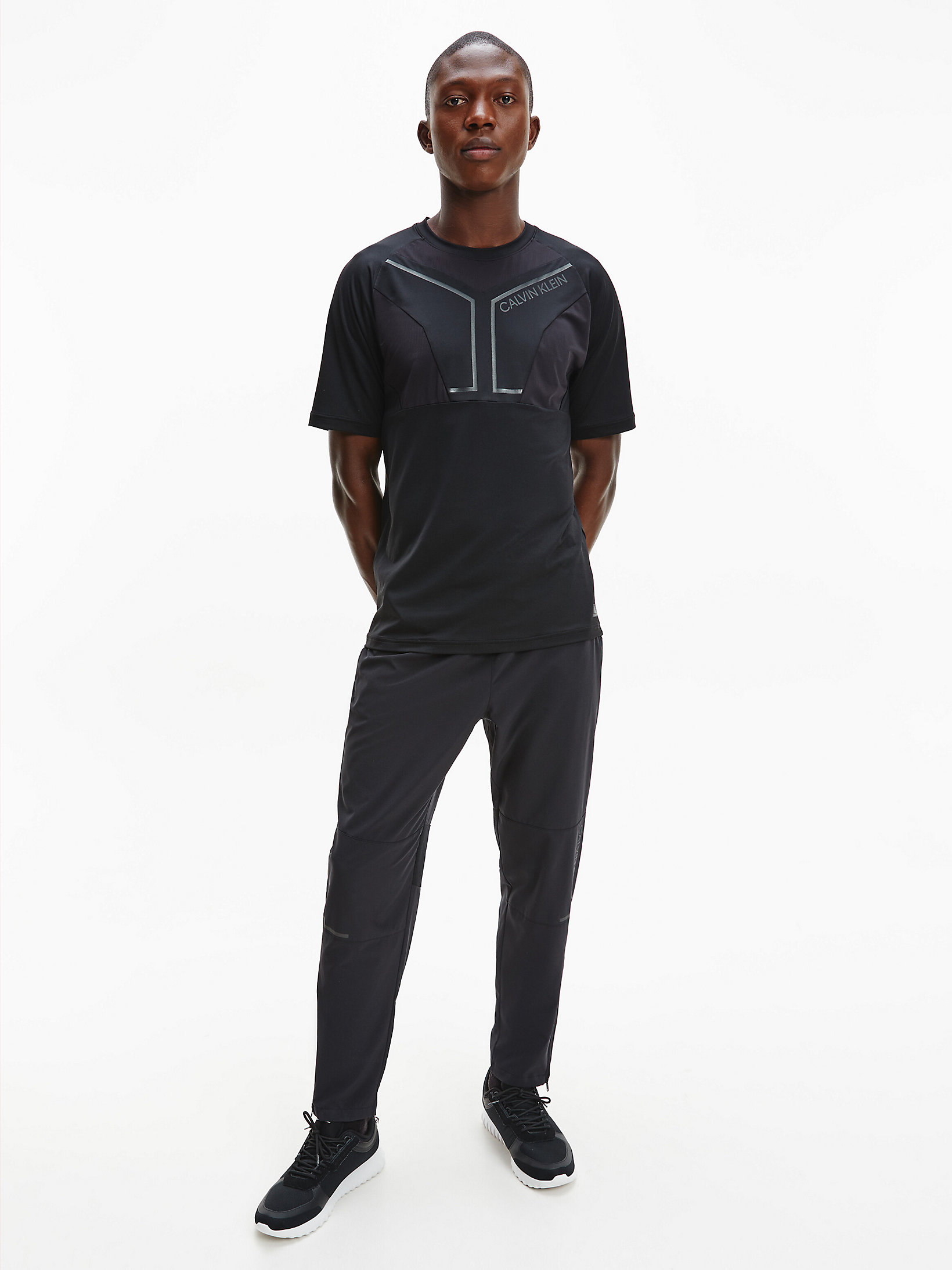 Calvin Klein Uomo Sport & Swimwear Abbigliamento sportivo T-shirt sportive T-shirt da palestra in poliestere riciclato 