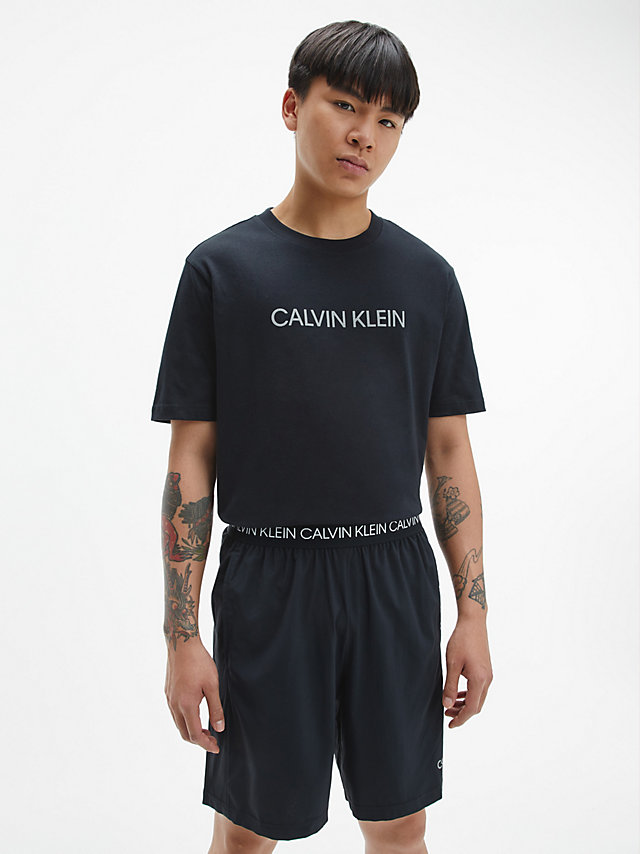 CK Black Logo Gym T-Shirt undefined men Calvin Klein