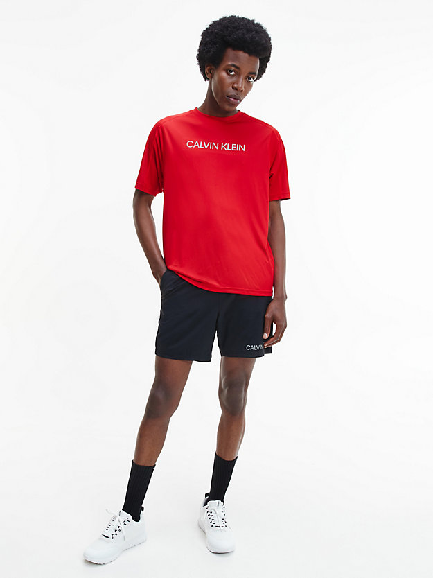 Recycled Polyester Logo Gym T-shirt Calvin Klein® | 00GMF1K109600