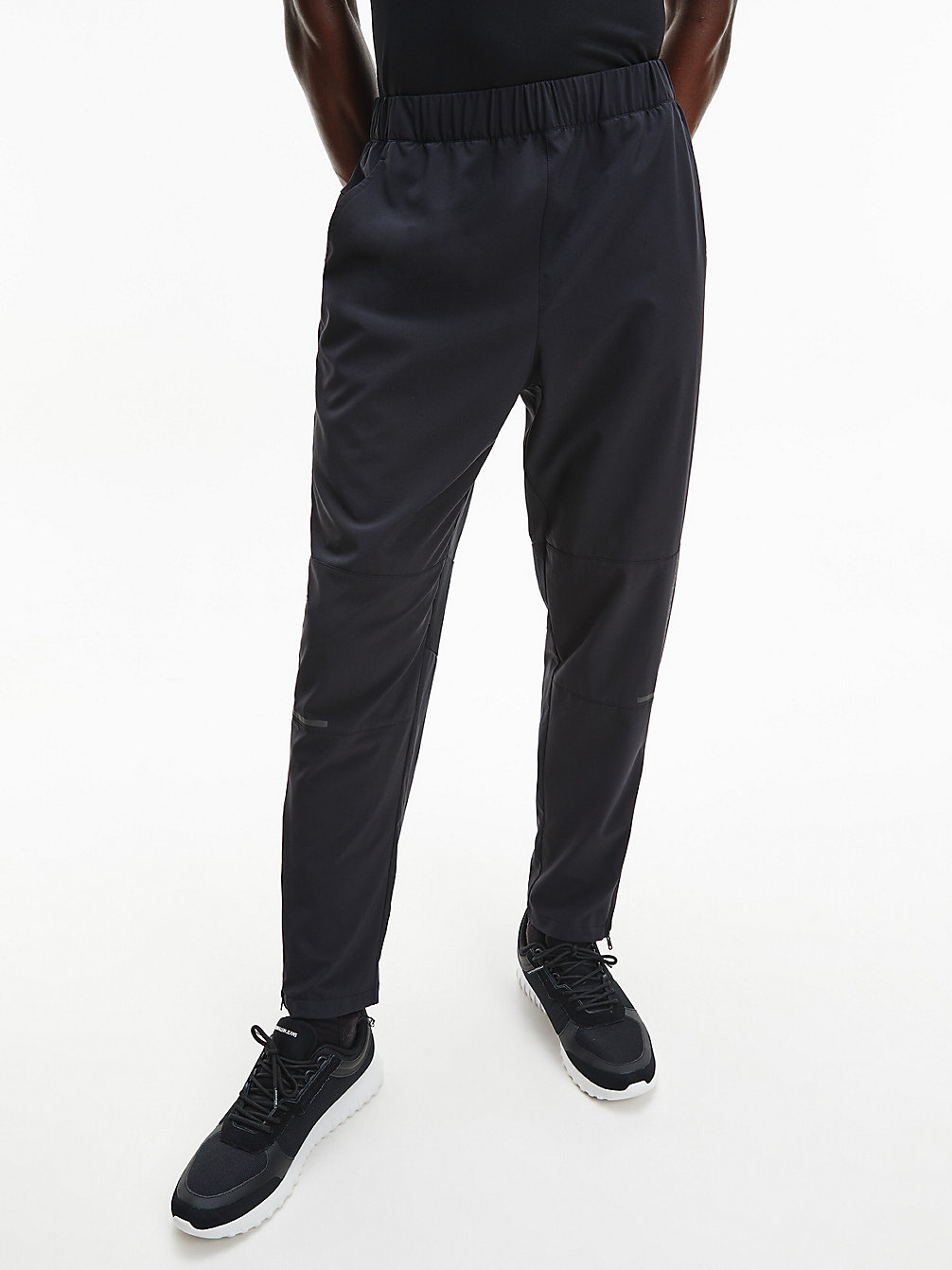 CK BLACK > Spodnie Dresowe Z Panelami Z Siateczki > undefined Mężczyźni - Calvin Klein