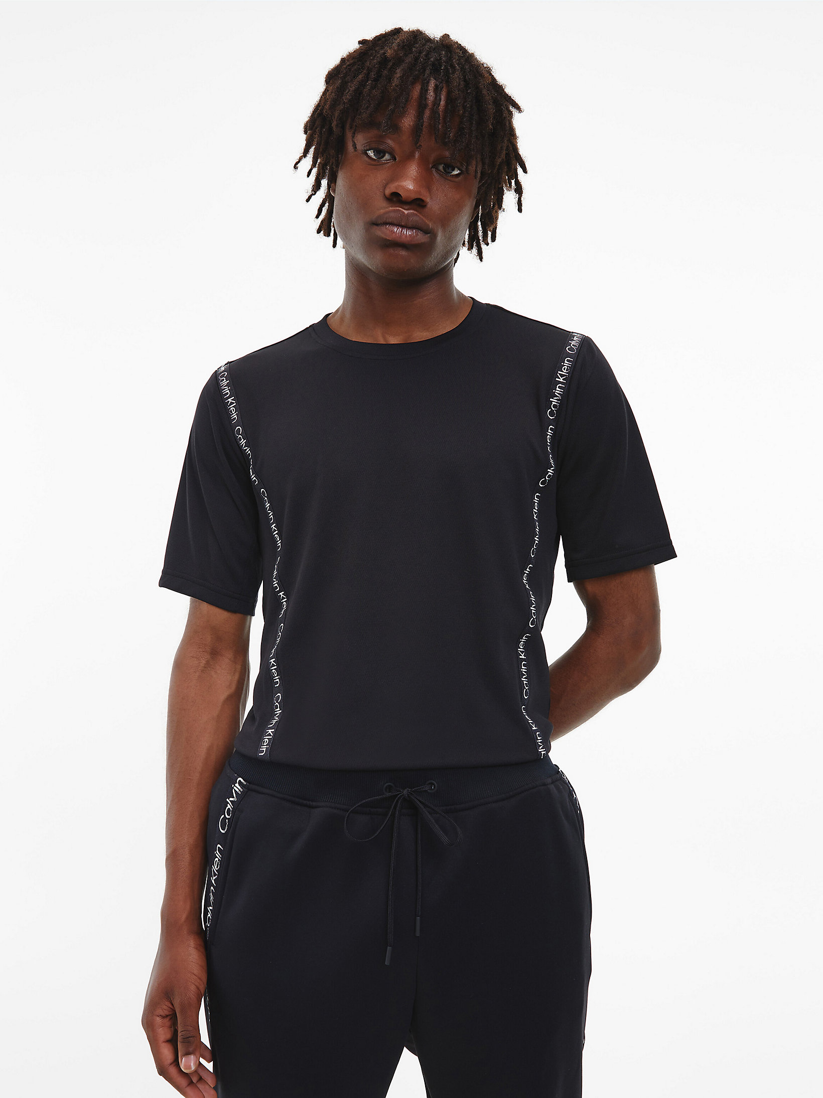 Black Beauty > Gym-T-Shirt Aus Recyceltem Polyester > undefined Herren - Calvin Klein