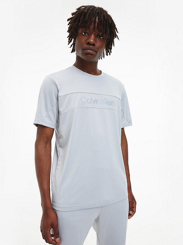 High Rise Logo Gym T-Shirt undefined men Calvin Klein