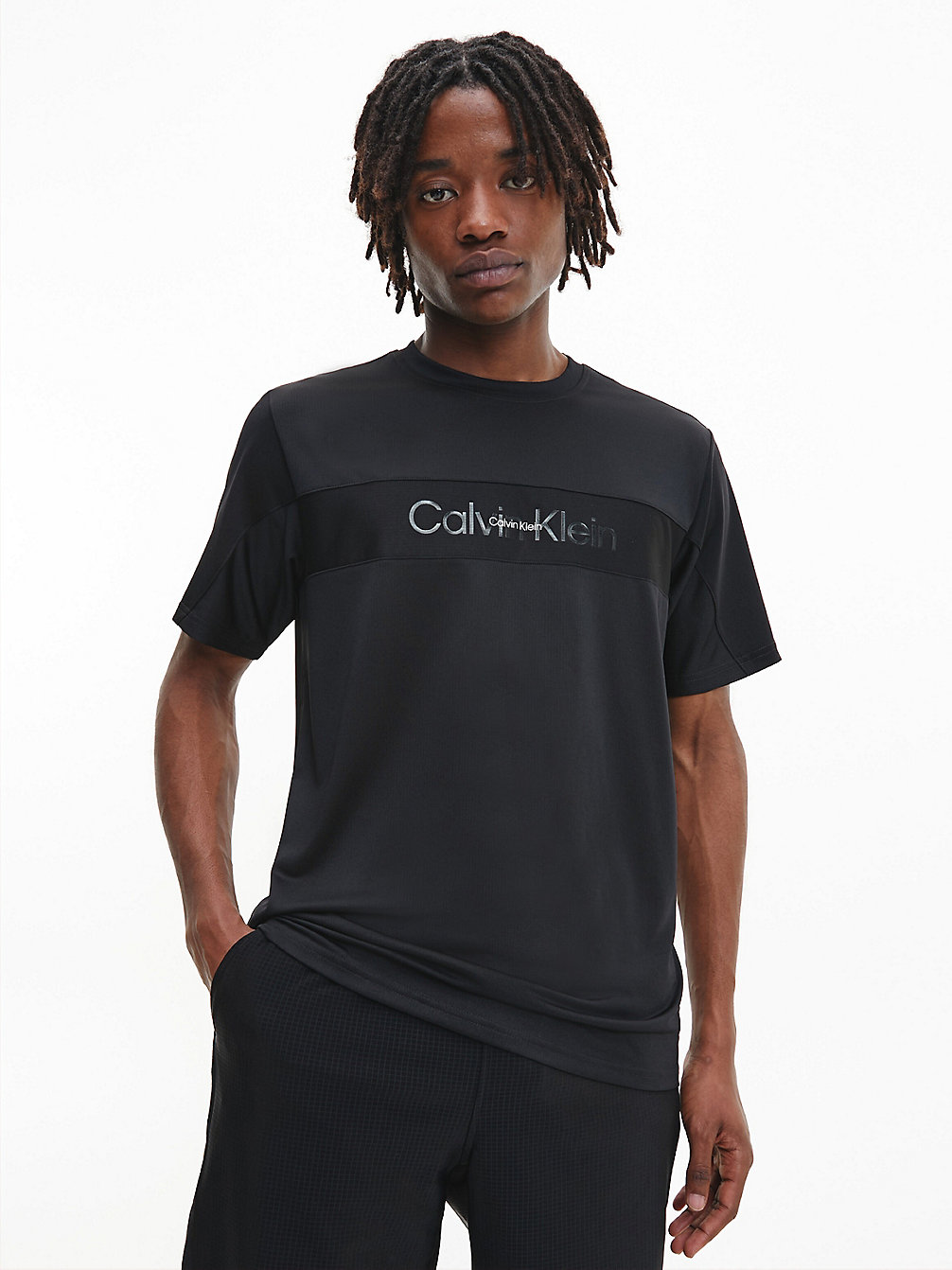 BLACK BEAUTY Logo Gym-T-Shirt undefined Herren Calvin Klein