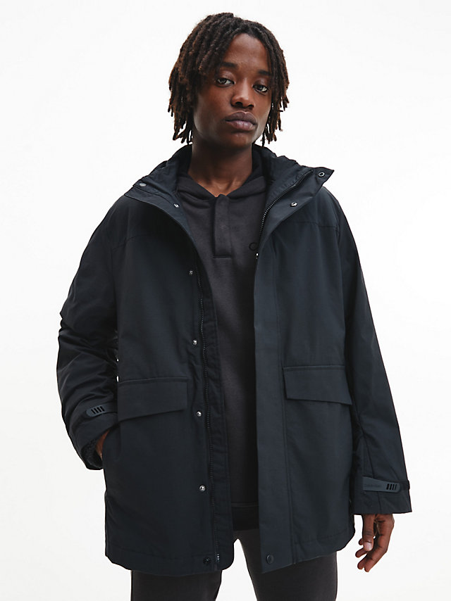 Black Beauty 3 In 1 Jacket undefined men Calvin Klein