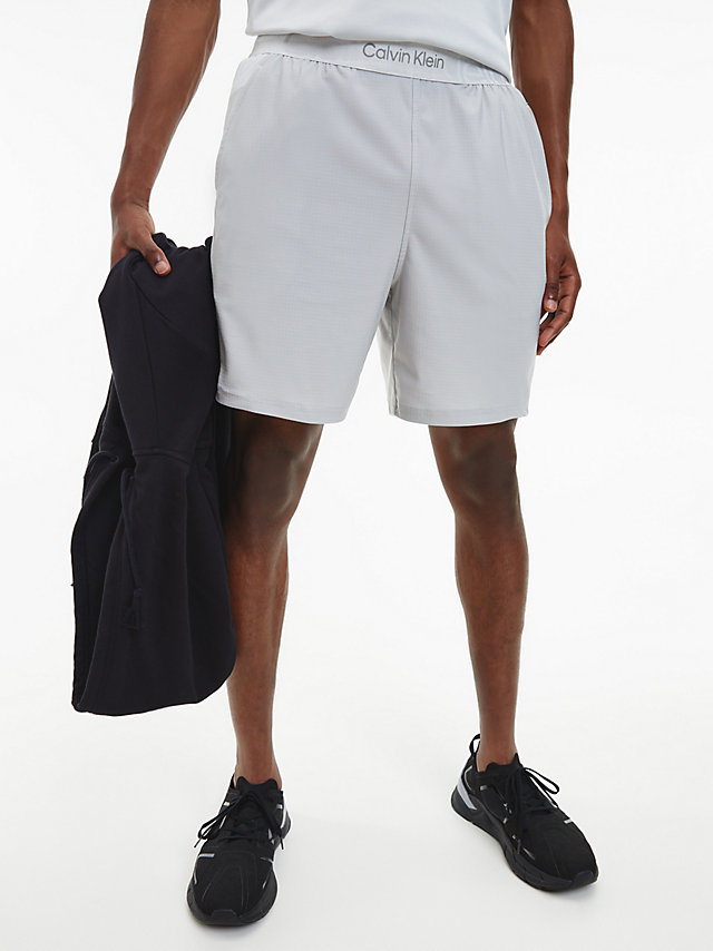 High Rise Gym Shorts undefined men Calvin Klein