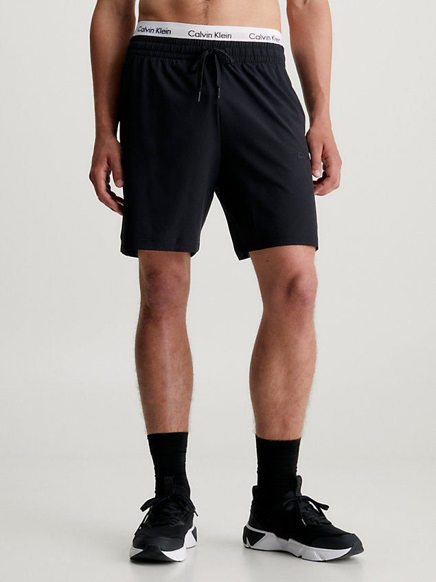 black gym shorts for men ck performance