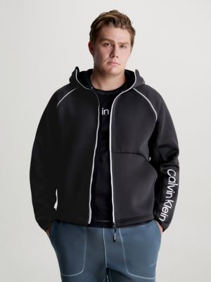 Calvin klein performance zip up deals hoodie