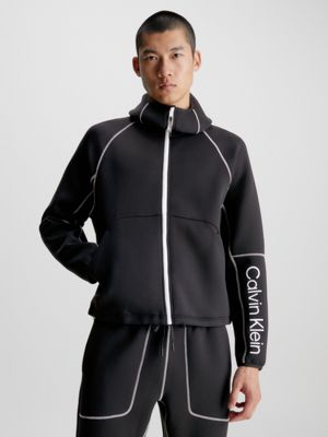 Calvin klein black clearance tracksuit